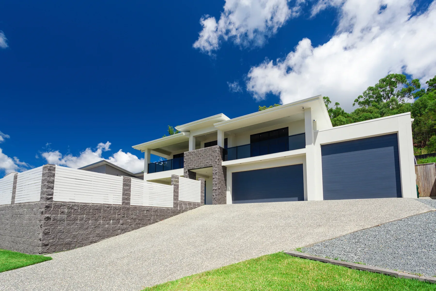Concrete driveway in Springvale