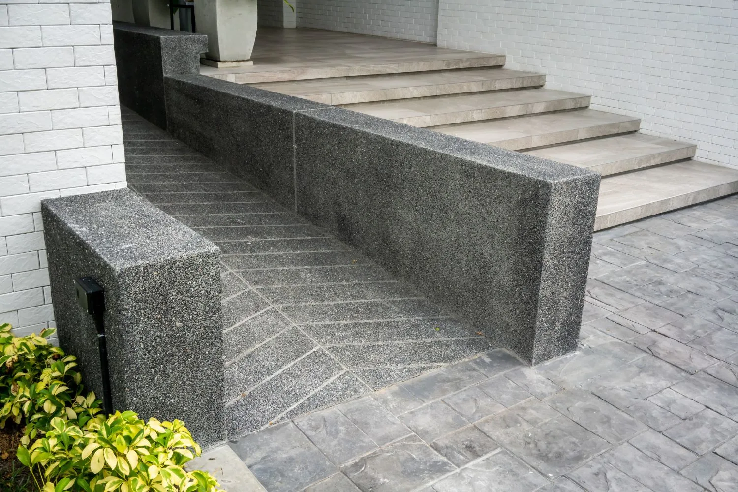 Concrete steps and ramp in Springvale