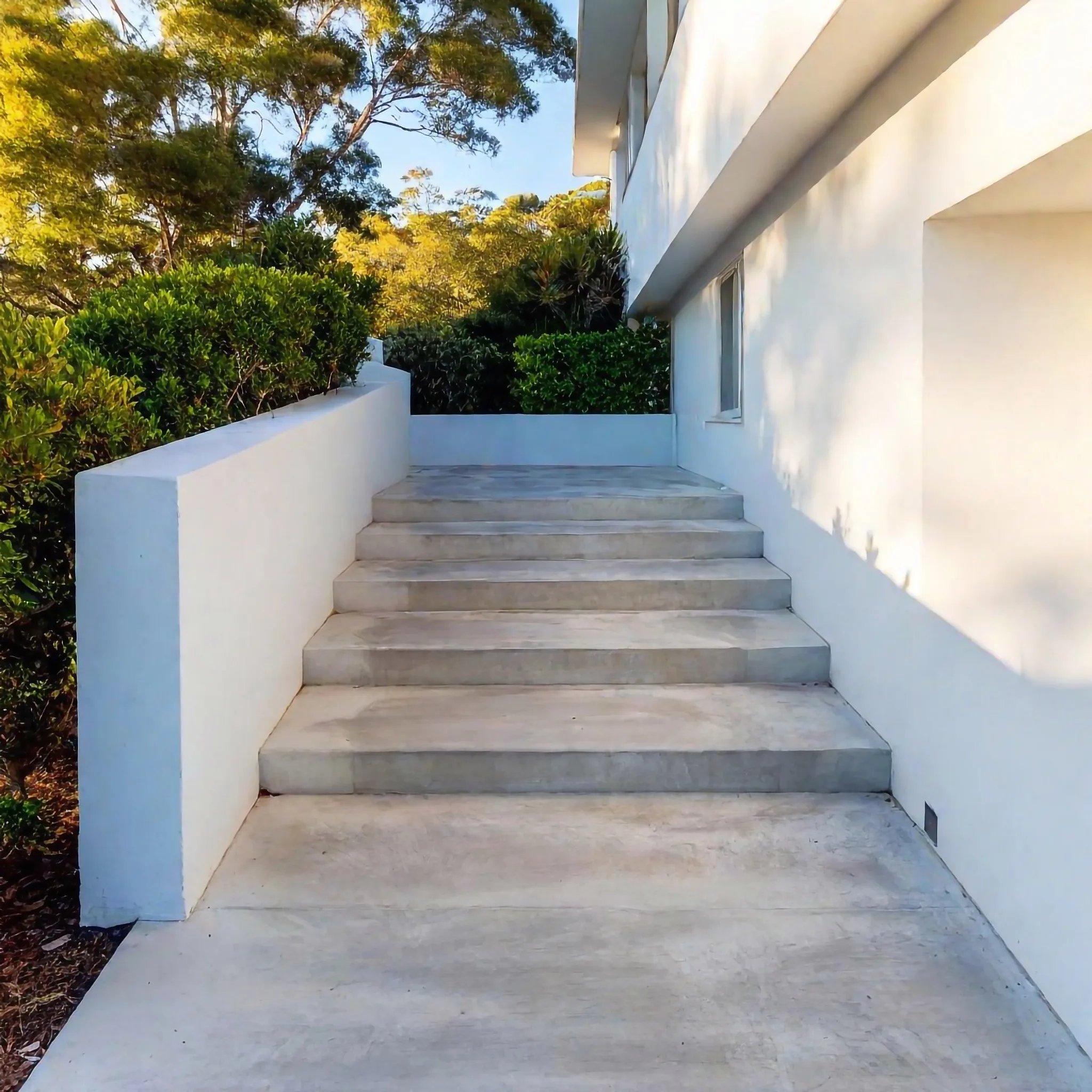 Concrete steps built for safe, everyday access